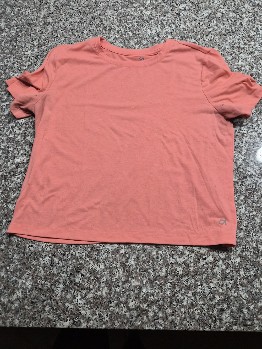 GAP Coral Crewneck Short Sleeve Tee